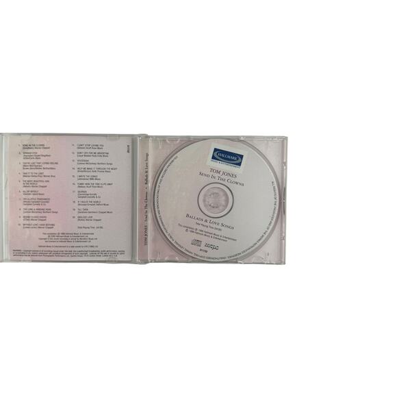 Tom Jones Send in the Clowns Ballads & Love Songs Music CD Preowned - Picture 2 of 3